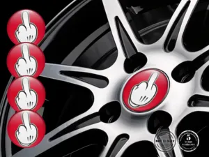 Hub Cap Sticker Style Thrust Spark